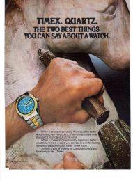 1978 Timex Balance Wheel Quartz Ad